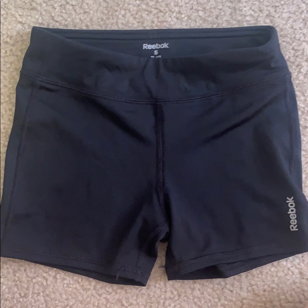 Girls Reebok compression bike shorts- size S(8-10)
